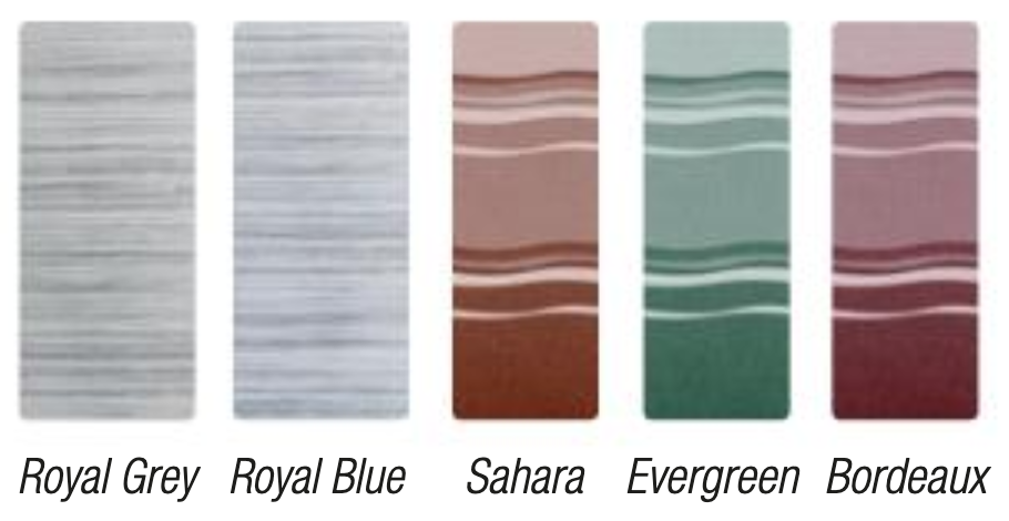 Colors de tela dels toldos Fiamma